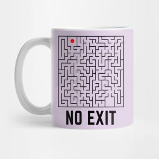 No Exit Labyrinth Escape Mug